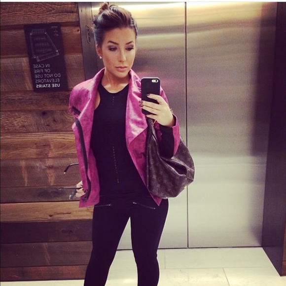 G by Giuliana Jackets & Blazers - Pink snake print blazer.